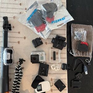 GoPro Adventure Kit with Black and Red Accessories